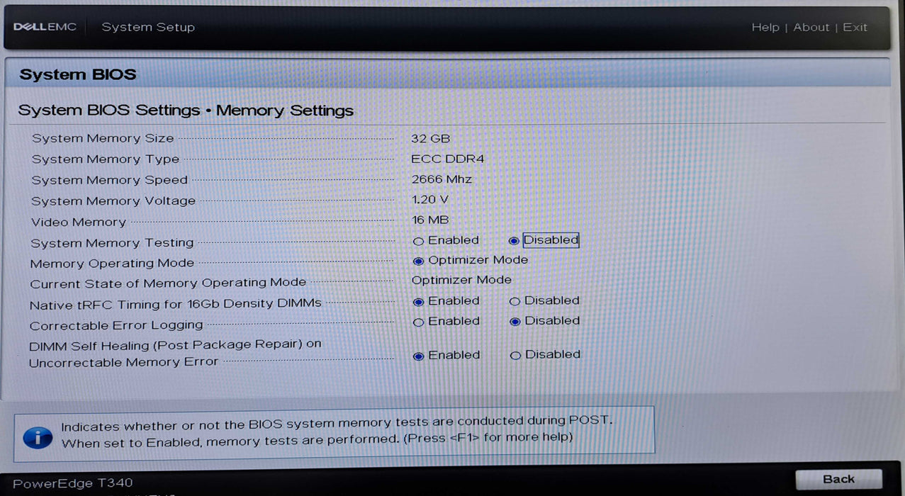 Dell PowerEdge T340 | Xeon E-2174G @3.80GHz, 32GB DDR4, H330, 2x 495W