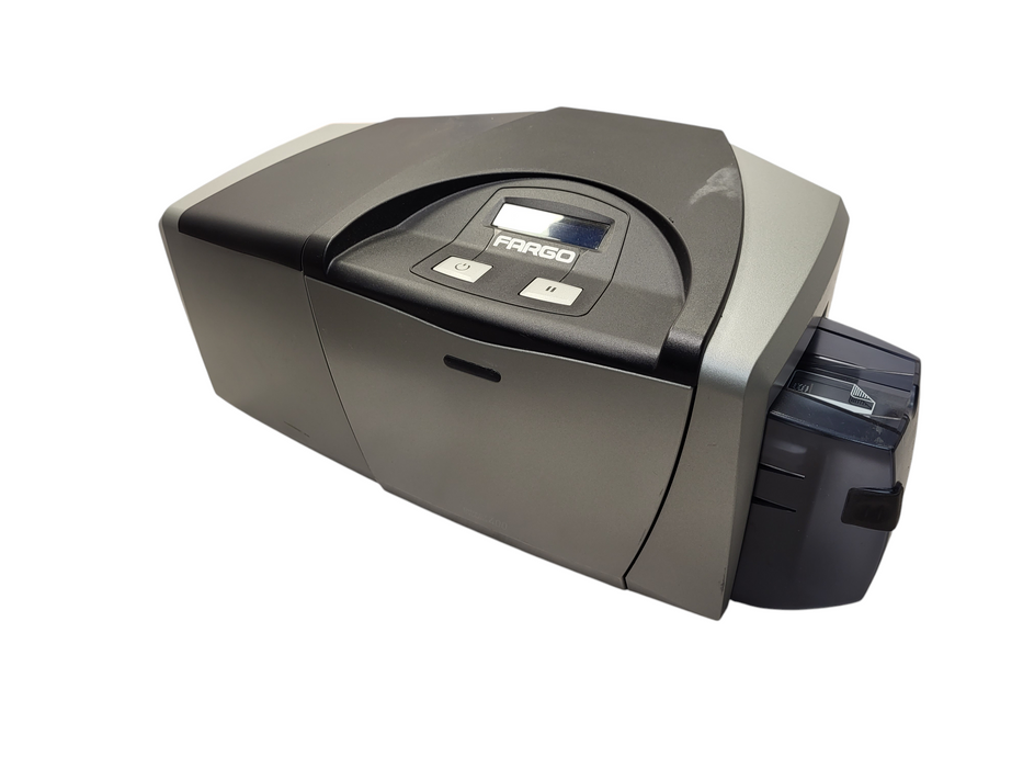Fargo DTC400 Dual-Sided ID Card Printer P/N 04410 No AC READ $