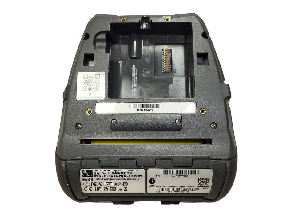 Zebra QLn420 Direct Thermal WiFi Bluetooth Mobile Label Printer QN4-AUNA0M000-00 No Battery $