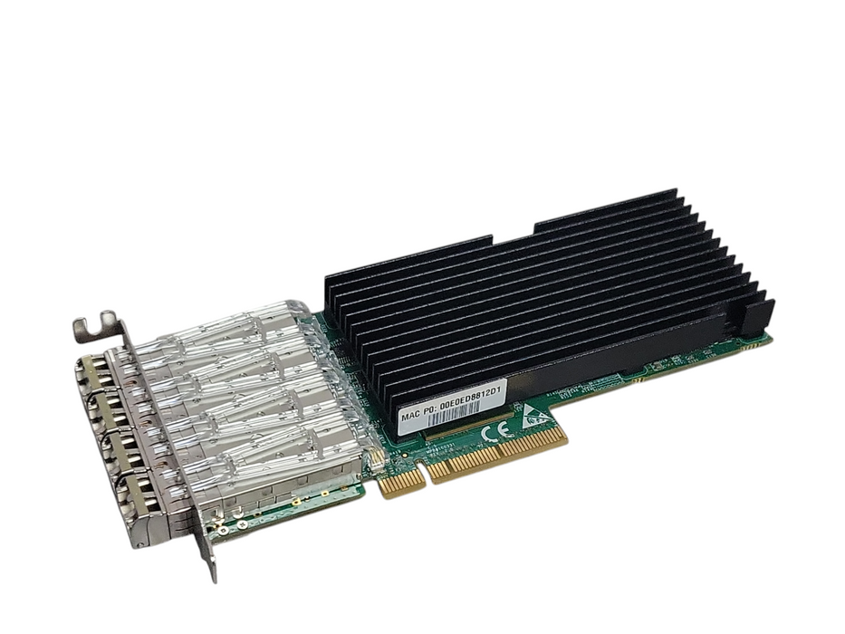 Silicom 10Gb 4-Port SFP+ Network Adapter Card PE310G4SPI9LB-XR-FE w/ SFPs _