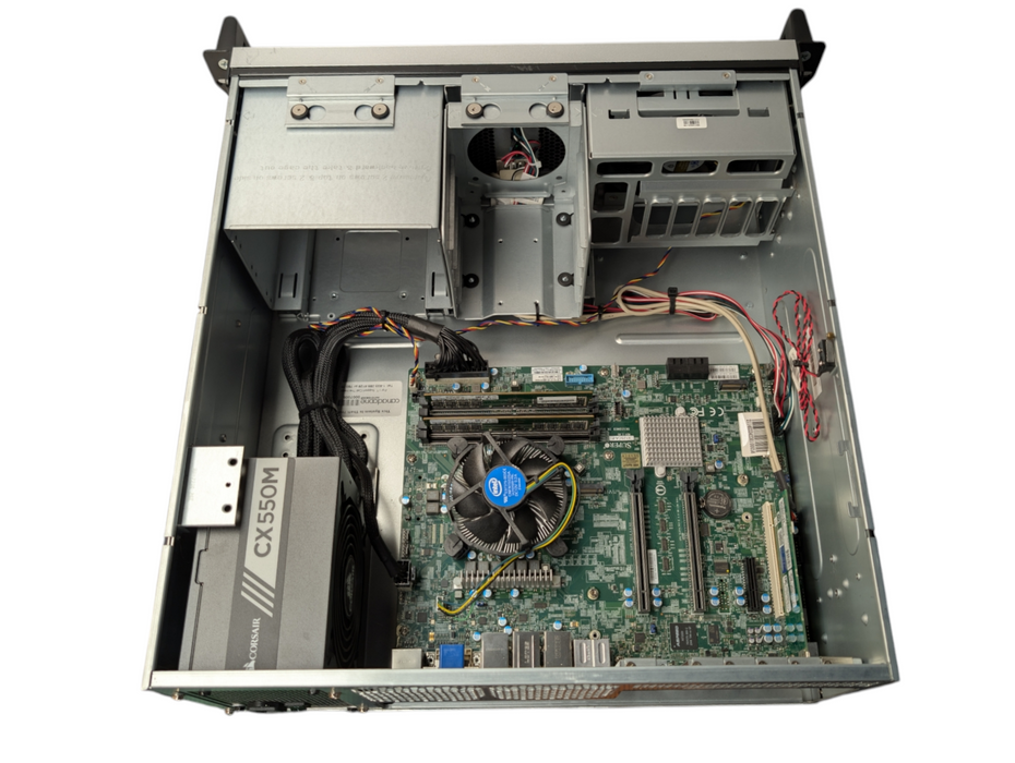 Custom rack supermicro x12sca-f intel core i5-10400 16gb ram -