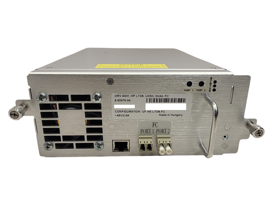 HP Quantum 8-00976-04 LTO6 UDS3 Dual FC DRV ASM Tape Drive Q$