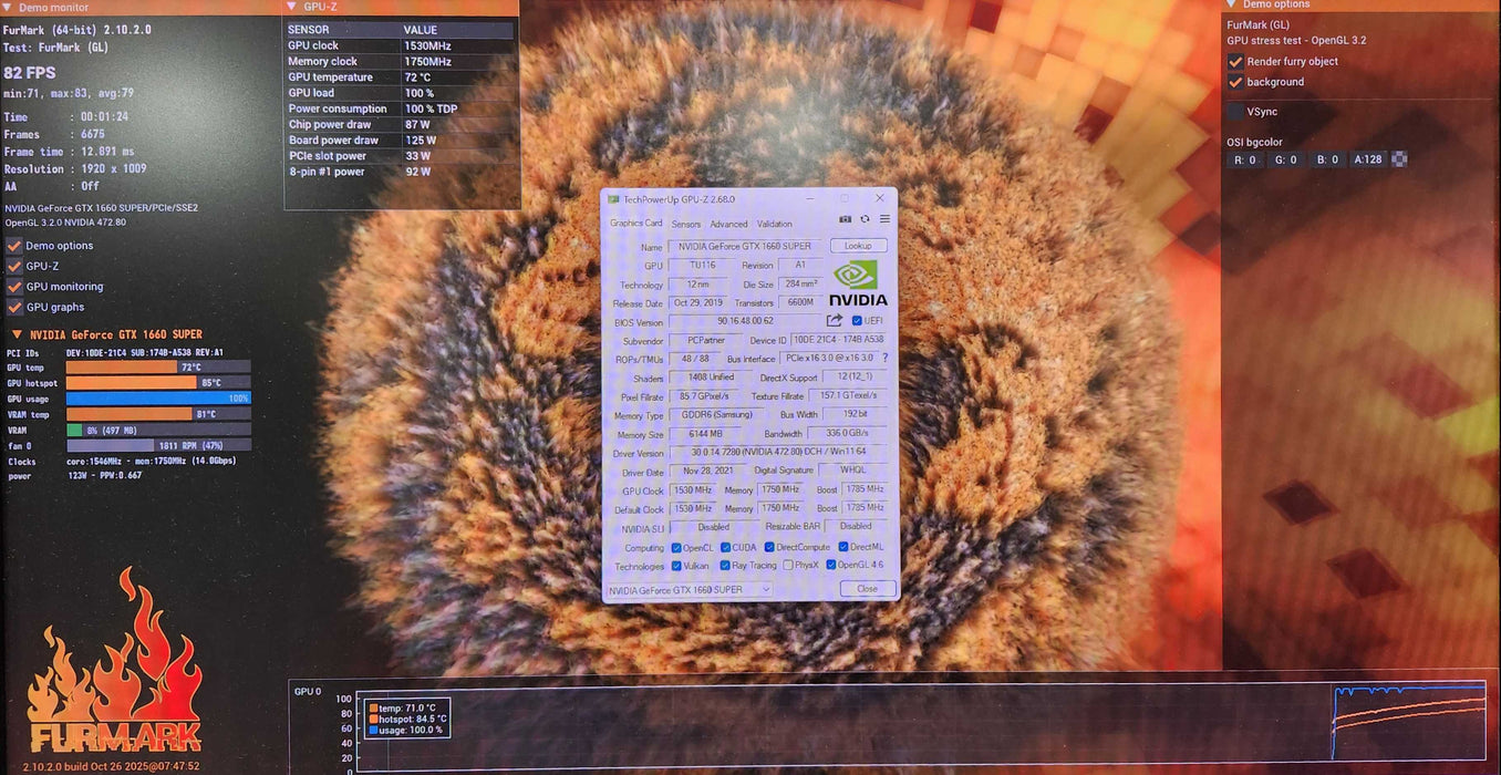 Nvidia GeForce GTX 1660 Super 6GB GDDR6 Gaming Graphics Card