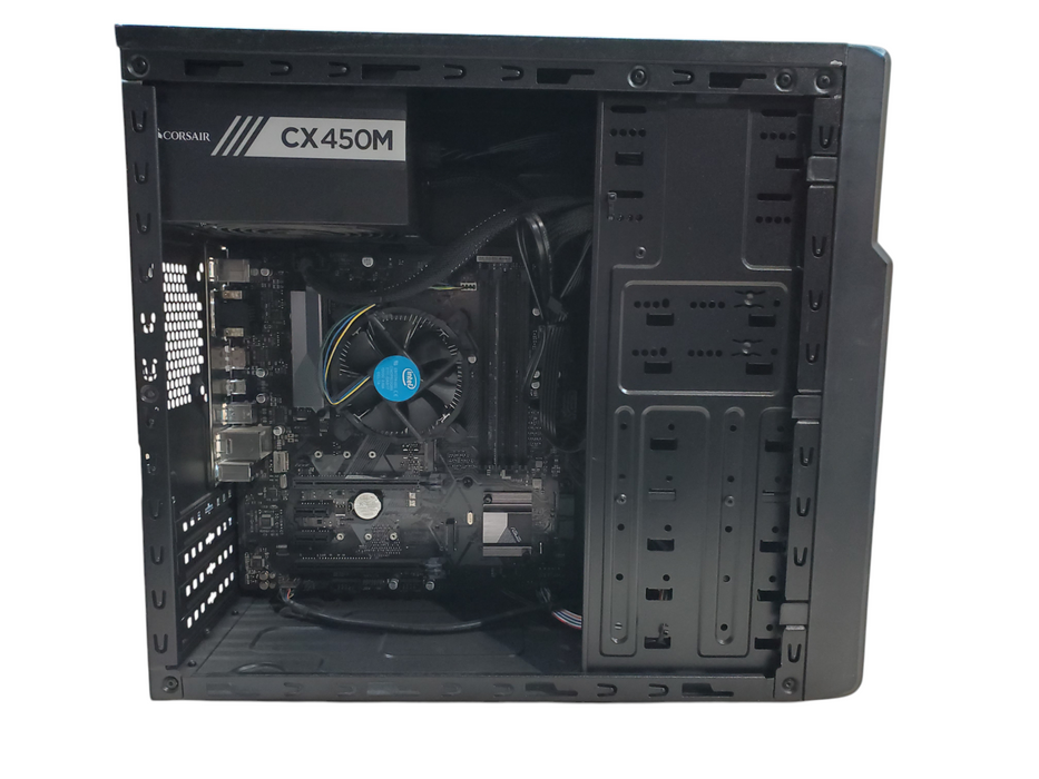 Custom PC - Core i5-9400 ASUS PRIMEH370M-PLUS 8GB DRR4 NO HDD 450W PSU Q