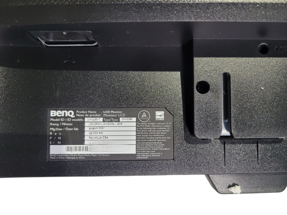 BenQ GW2283 21.5" Full HD LCD Monitor GW2280-T HDMI VGA 5ms