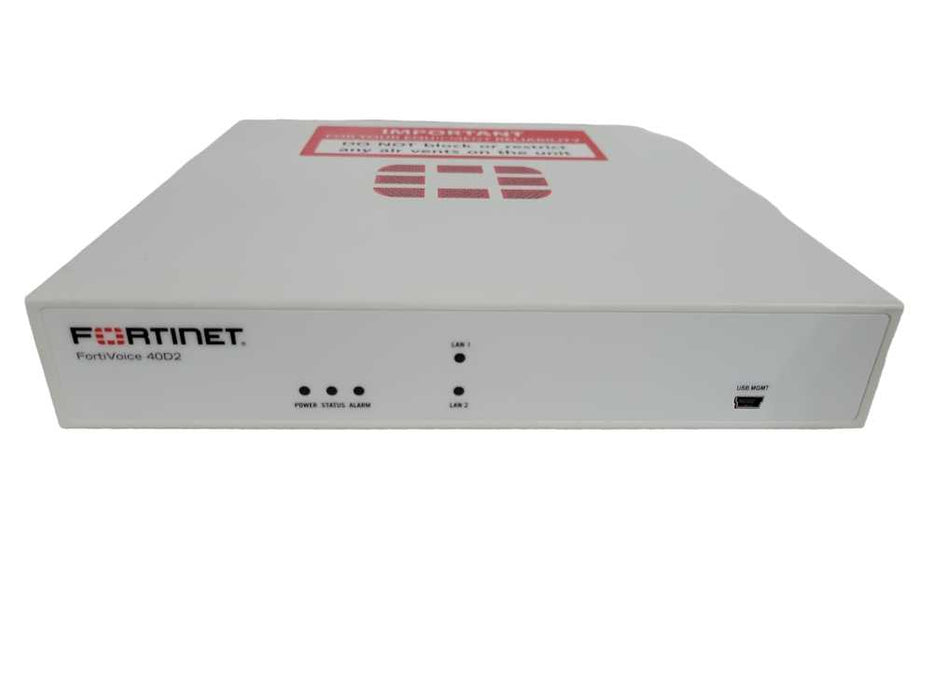 Fortinet FortiVoice FVC-40D2 Phone System !