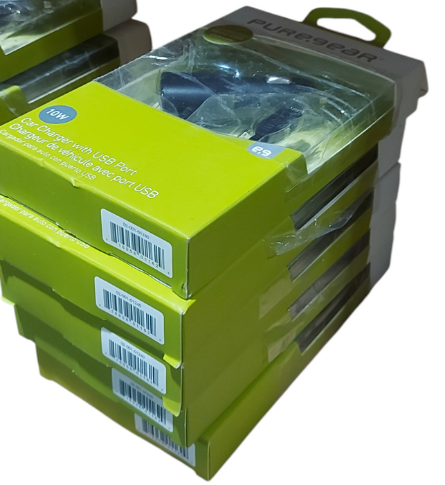 Lot 5x PureGear Car Charger USB Micro-USB