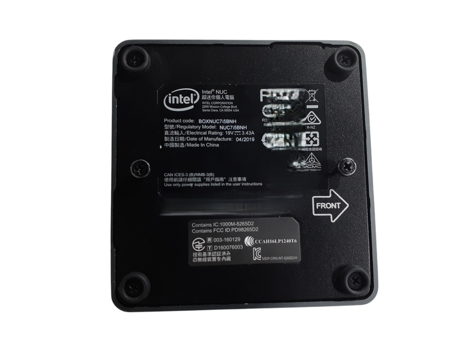 Intel NUC NUC7i5BNH i5-7260U @ 2.20GHz 16GB DDR4 256GB NVMe