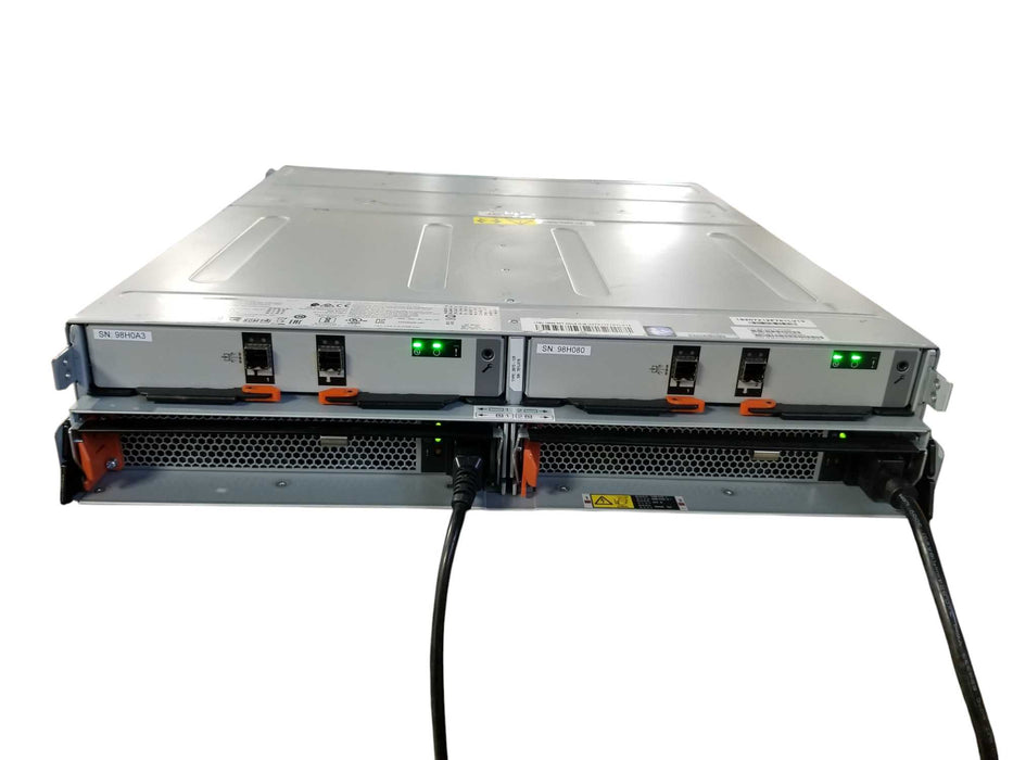 IBM 2072-12F Expansion Enclosure w/ 2x 01AC579-Canisters 2x 800W PSUs NoHDD Q