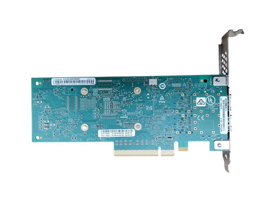 Qlogic QLE2692-LNV 01CV762 2-Port 16Gb Fibre Channel Adapter Card