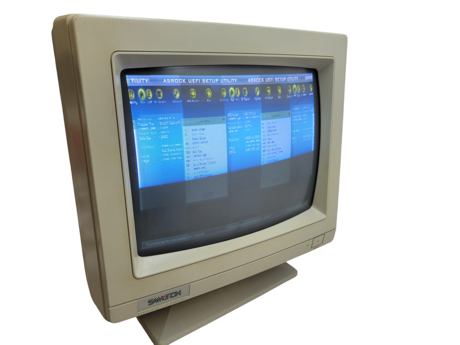 Samtron SC-441V 14" VGA CRT Display (READ) %