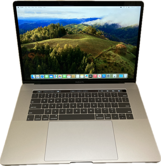 Apple MacBook Pro 15 2015 i7-8850H Radeon Pro 560X 16GB RAM 512GB SSD READ!