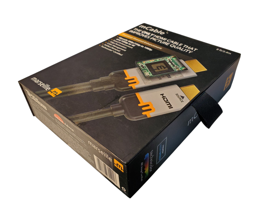 Marseille mCable HDMI Cable Upscale 480p/720p to 1080p and 4K T 8FT/2.4M