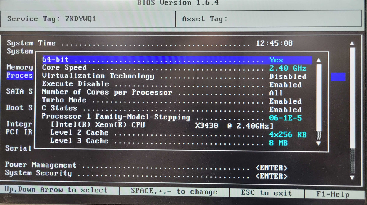 PowerEdge T110 | Xeon X3430 @2.40GH 4GB RAM | NO HDD