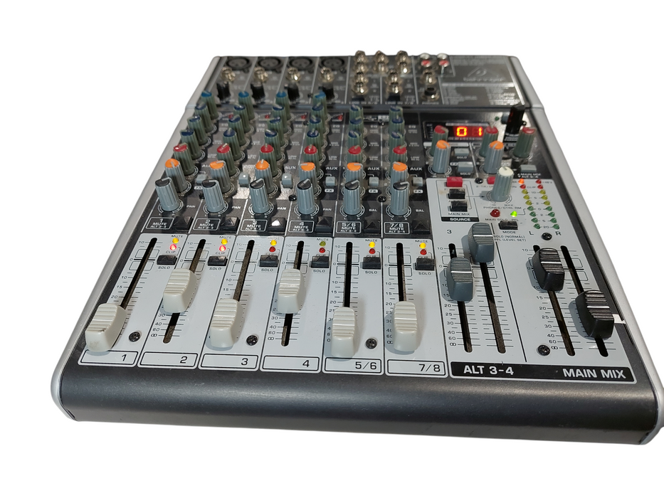 Behringer XENYX-X1204USB 12-Channel USB Audio Mixer with Effects =