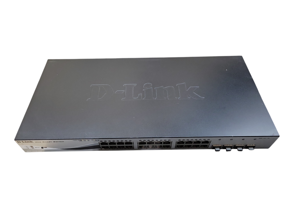 D-Link DGS-1210-28P 28-Port PoE Gigabit Web Smart Switch !