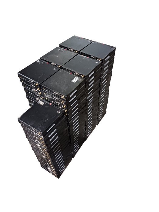 Lot of 137x Lenovo ThinkCentre M715Q AMD Ryzen USFF Desktops (AMD-23))