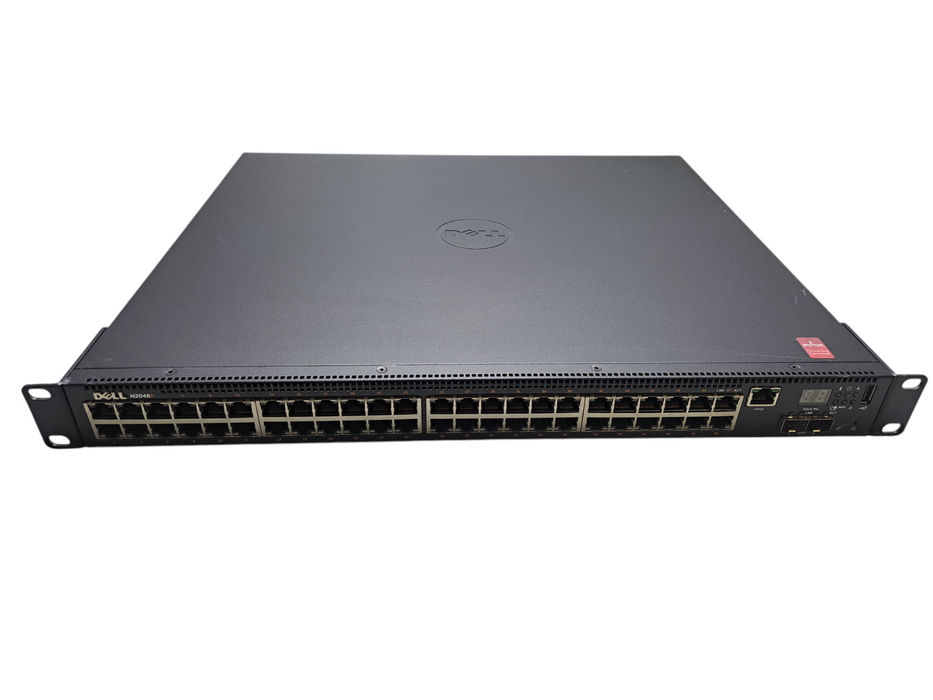 Dell N2048P | 48-Port Gigabit PoE+, 2x 10G SFP+ Managed Switch Q)