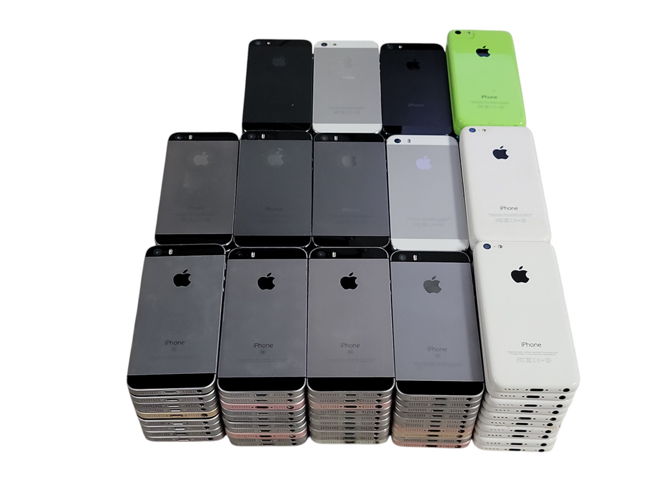 Lot of 140x Apple iPhone's [5 / 5C / 5S / SE | AS-IS] (