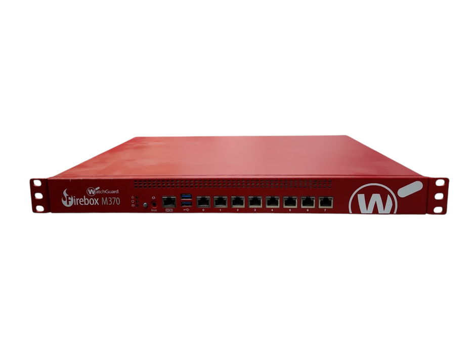 WatchGuard Firebox M370 WL6AE8 8-Port Ethernet Firewall Security Appliance