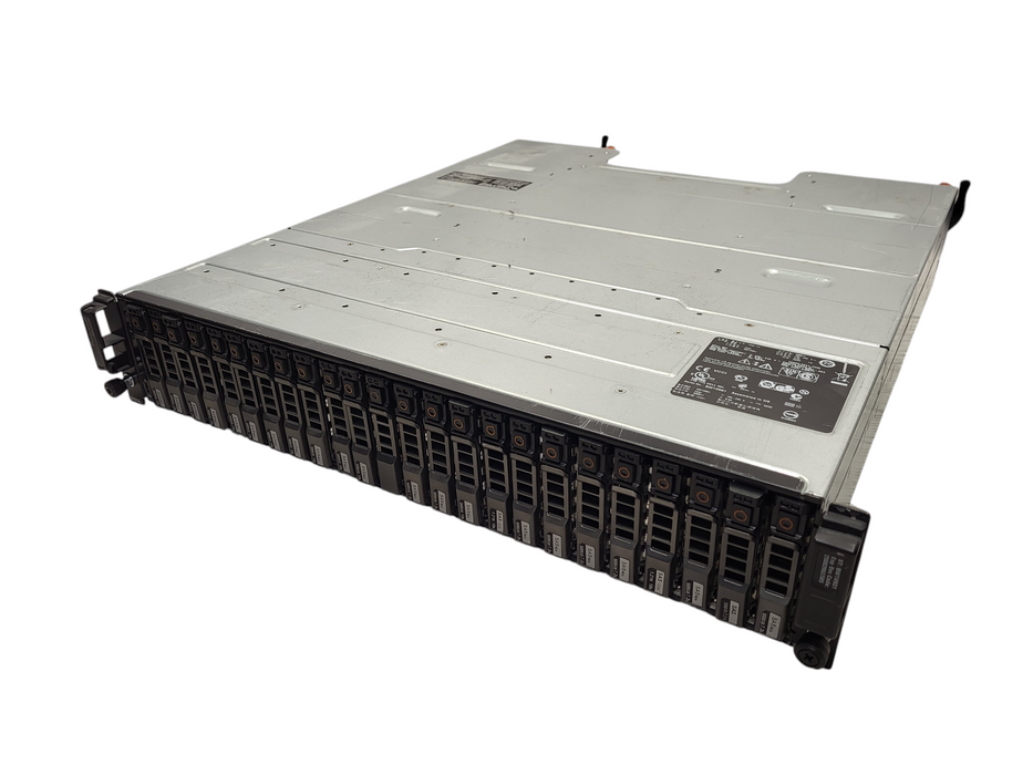 Dell MD3220 2.5" Bay drive Array w/ 2x MD32 0N98MP, 2x PSU, 24x Caddies  $
