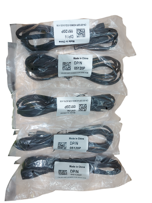 Lo 5x AC 3-prong Power Cord C13 Q