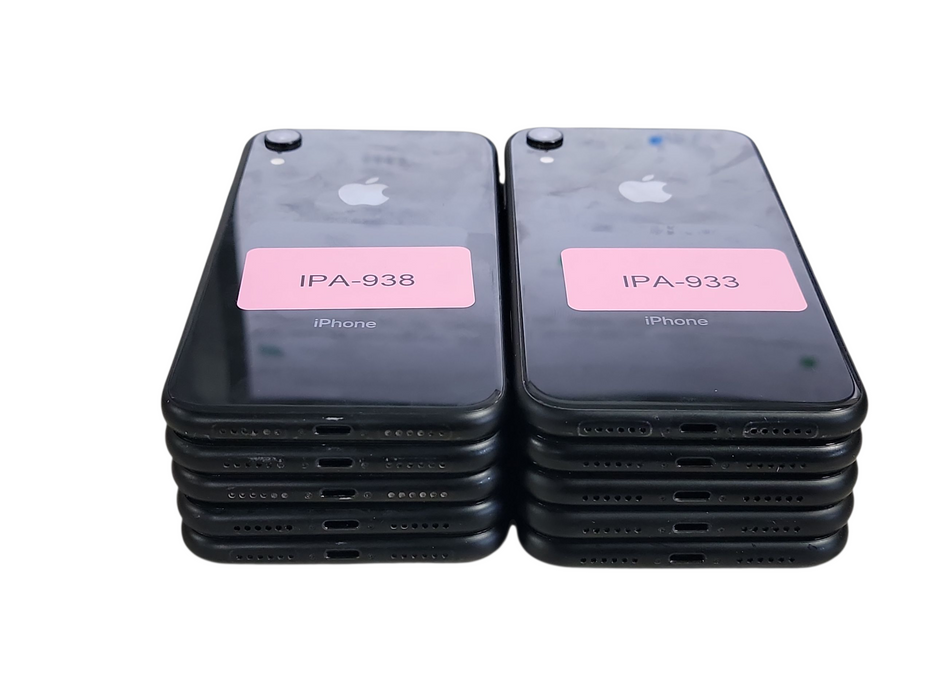 Lot of 10x Apple iPhone XR [A1984 | B Condition][IPA-22]