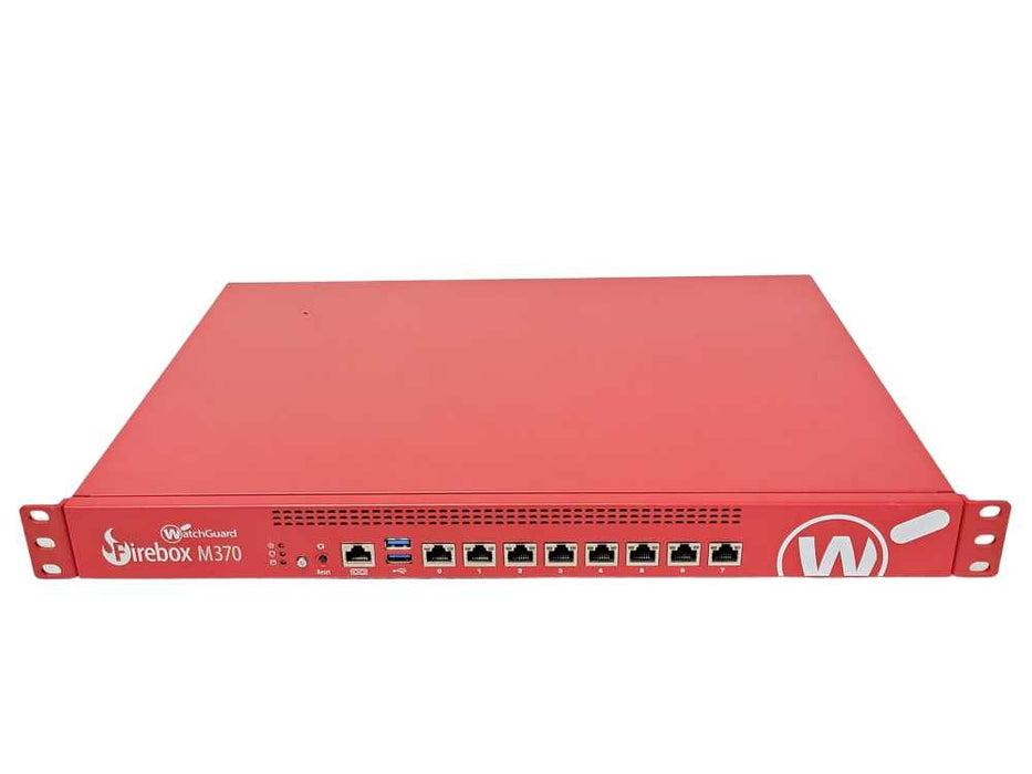 WatchGuard Firebox M370 Network Security Appliance 8 x 1GB ports, READ _