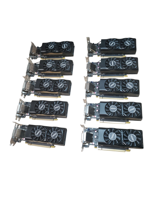 MSI GeForce GTX 1050 Ti 4GB GDDR5 Low Profile GPU Q