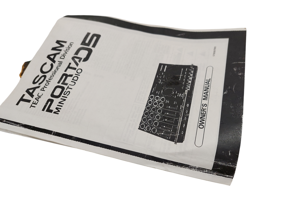 Tascam Porta 05 Ministudio Teac Corporation =