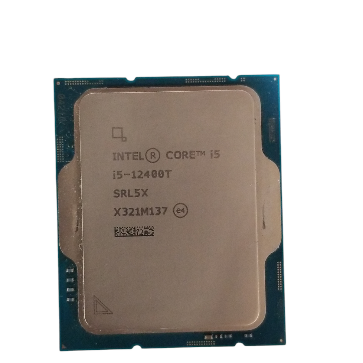 12th Gen Intel Core i5-12400T SRL5X - Desktop CPU — retail.era