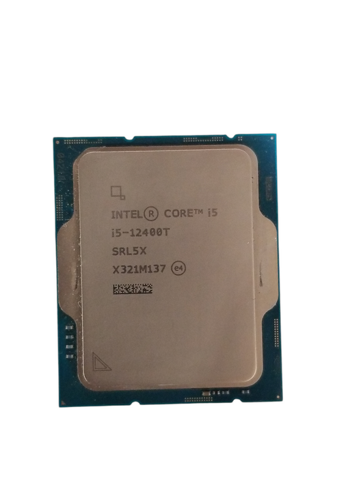 12th Gen Intel Core i5-12400T SRL5X - Desktop CPU