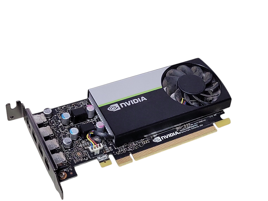 NVIDIA T600 4GB GDDR6 4x Mini DP Graphics Card, Low Profile bracket _