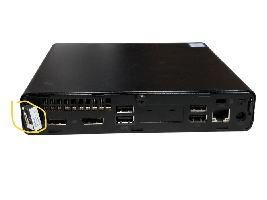 HP ProDesk 400 G5 Mini Intel i5-9500T CPU 2.20GHz 8GB RAM - No HDD Q