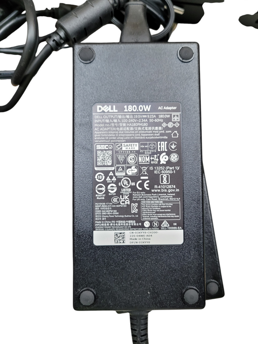 Lot 3x Dell WD22TB4 K20A001 Docking Station W/ 180W Power Adapter