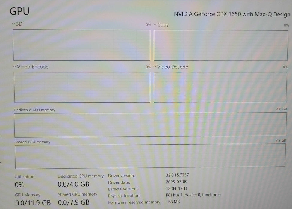 Lenovo ThinkPad T15p i7-11800H 16GB DDR4 GTX 1650 Max Q 512GB NVMe  β Lap200