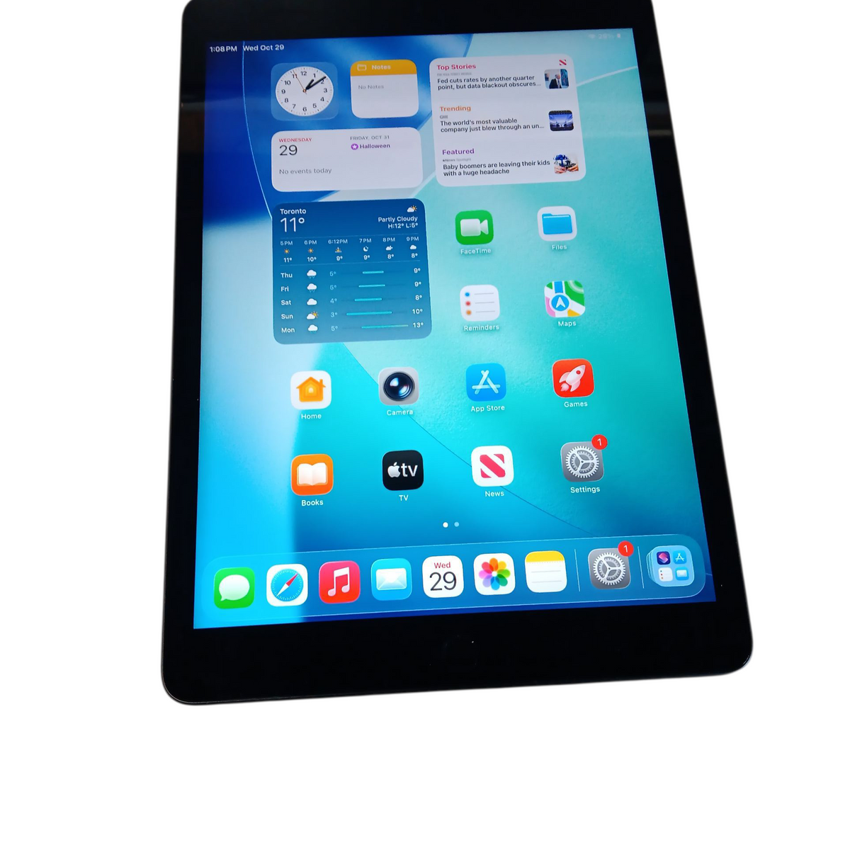 Apple iPad 9th Gen - 64GB - Space Gray [A2602] READ — retail.era