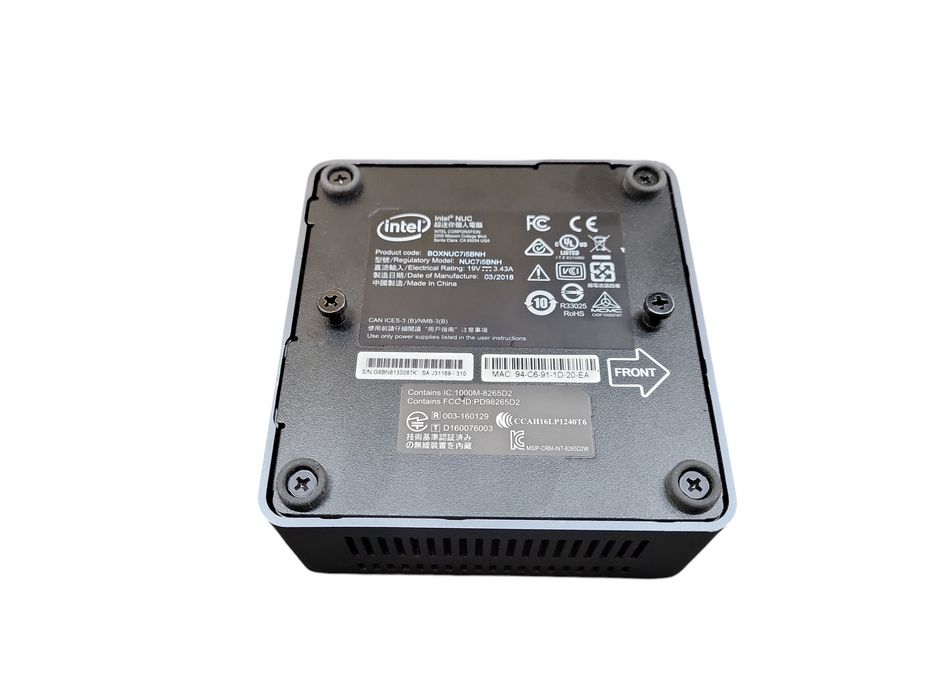 Intel NUC7i5BNB Mini PC| Intel Core i5-7260U @2.20GHz, 4GB DDR4, 120GB NVM !