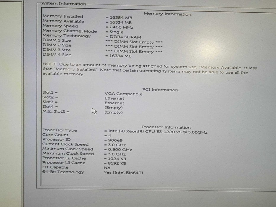 Dell Precision T3620 | Xeon E3-1220 v6 @ 3.00GHz 4C, 16GB DDR4 QUADRO K2000  !