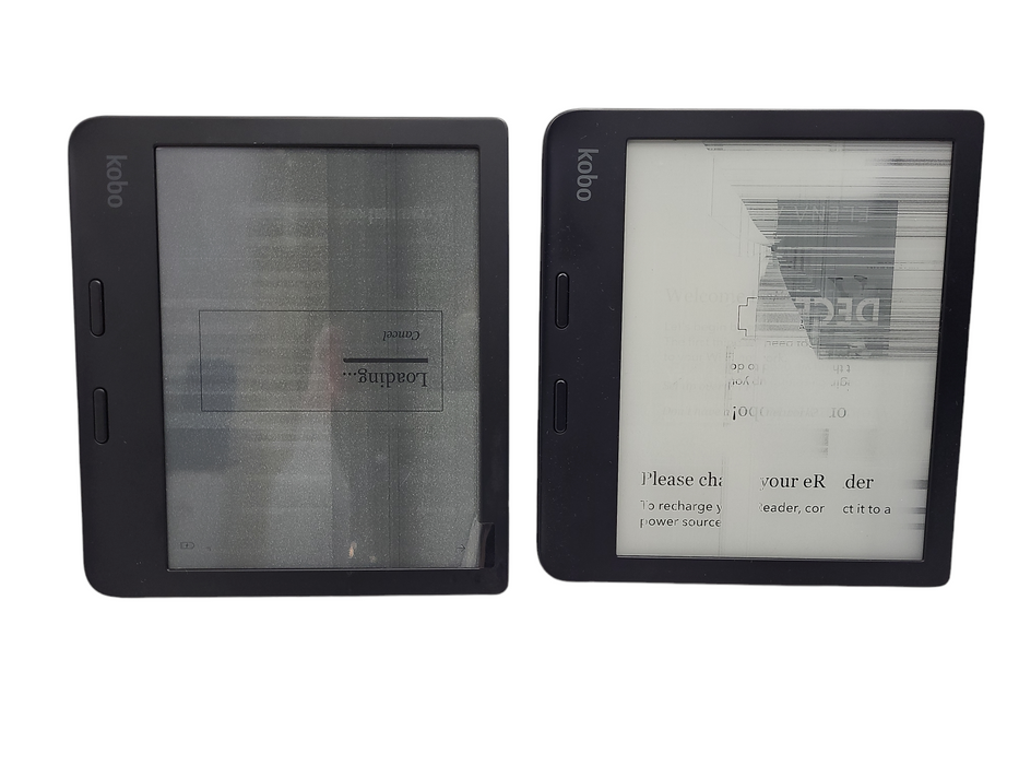 Lot of 2x Rakuten Kobo Sage Libra2 e-book reader N418 Touchscreen Wi-Fi READ $