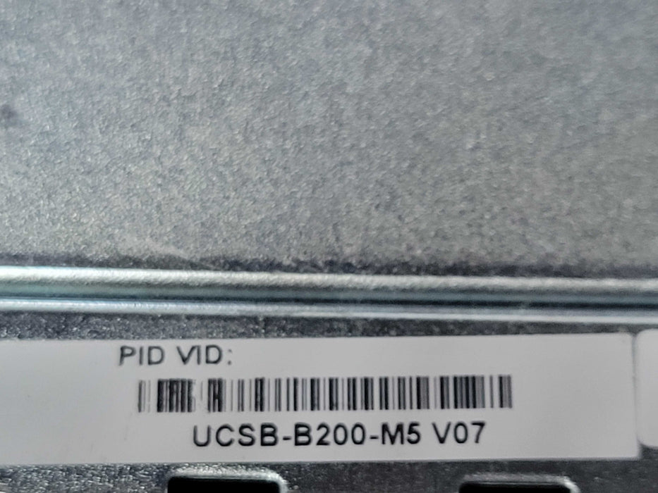 Cisco UCSB-B200-M5 Server Blade with 2x Xeon Gold 6134 CPUS, No RAM, SEE _
