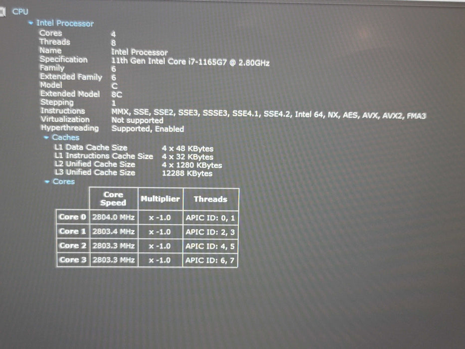 Lenovo ThinkPad P15s Gen 2 i7-1165G7 32GB DDR4 Quadro T500 256GB NVMe READ β Lap200