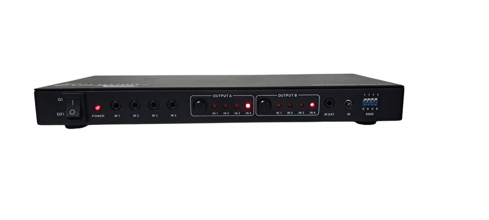 Vanco Evolution EVMX4442 HDMI 4x2 4K2K Selector Switch