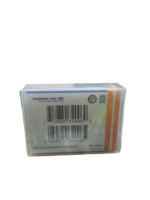 LOT of 2x - Tanberg Data Cleaning and Data Cartridges DAT320