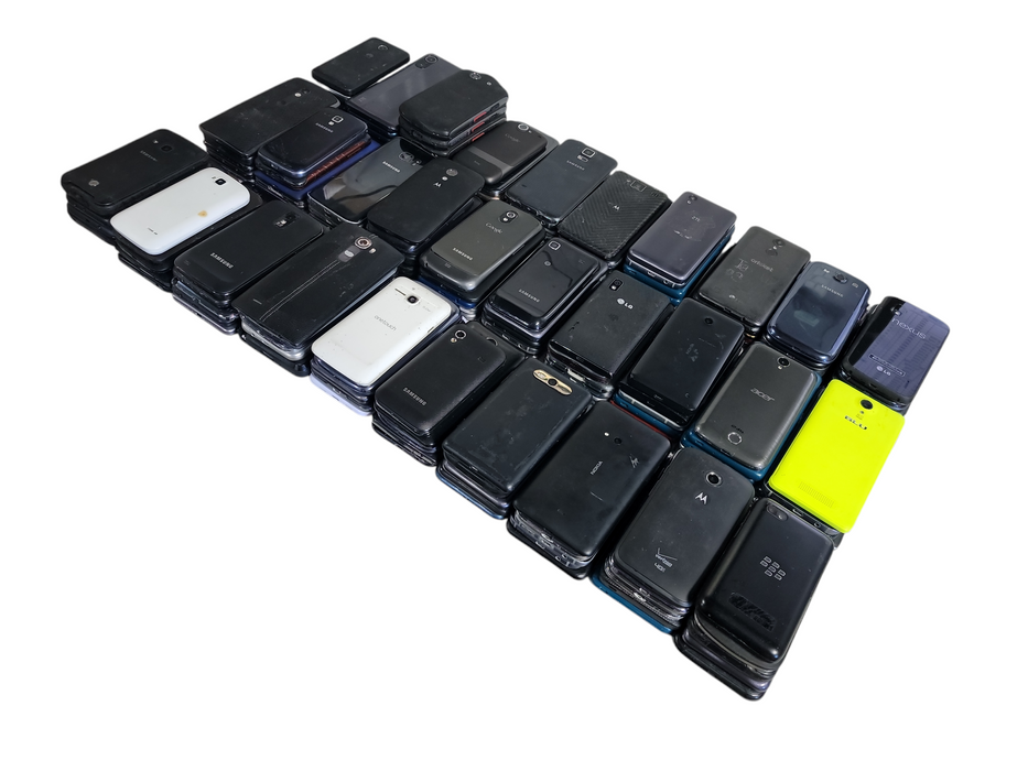 Lot of 150x Android Phones [Samsung / LG / ZTE | Untested | Micro USB] (