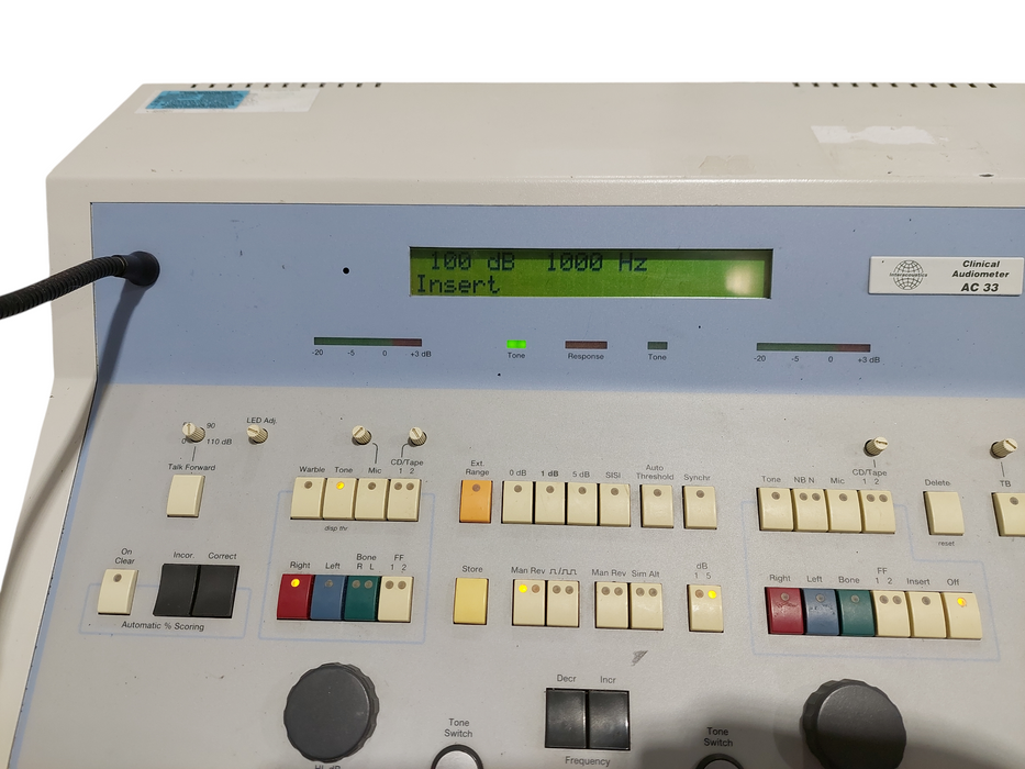 Interacoustics Clinical Audiometer AC33 Type 2 Tone Audiometer  =