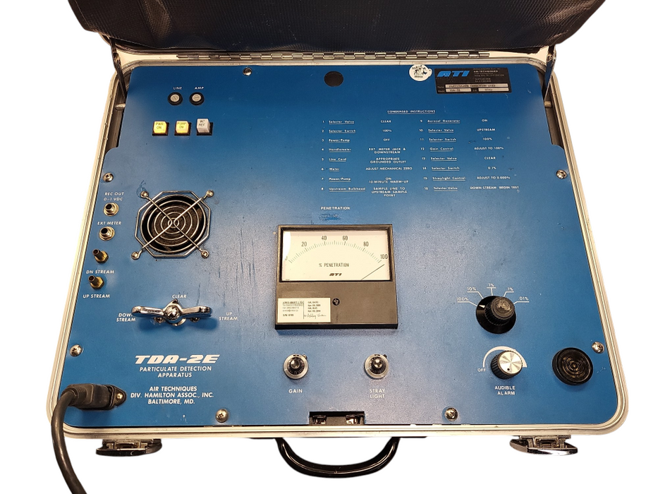 Air Techniques International ATI TDA-2E Portable Aerosol Photometer READ $