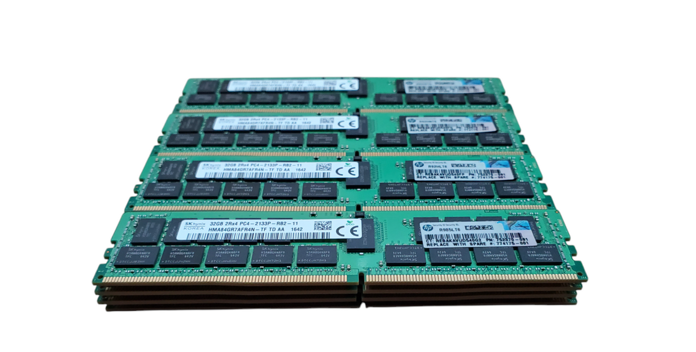 Lot 16x SK Hynix 32GB 2Rx4 PC4-2133P-RB2 | DDR4 | Server Ram