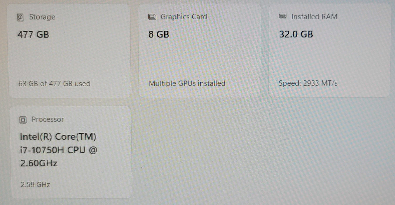 MSI Leopard GP66 i7-10750H 32GB DDR4 RTX 3070 512GB SSD //no adapter β Lap200