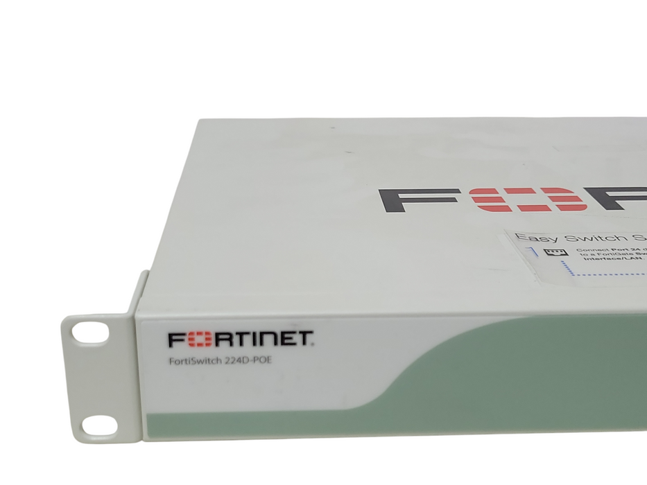 Fortinet FS-224D-POE FortiSwitch 24-Port Gigabit L2 PoE Ethernet Switch, SEE _